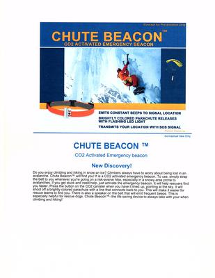 (ASSIST & LOCATOR) CHUTE BEACON - LINE FOR LIFE