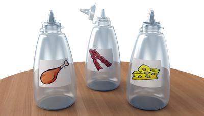 Pet Hydration Drops Bottles