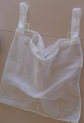 Single-use 100% Cotton Gauze Grocery Bag